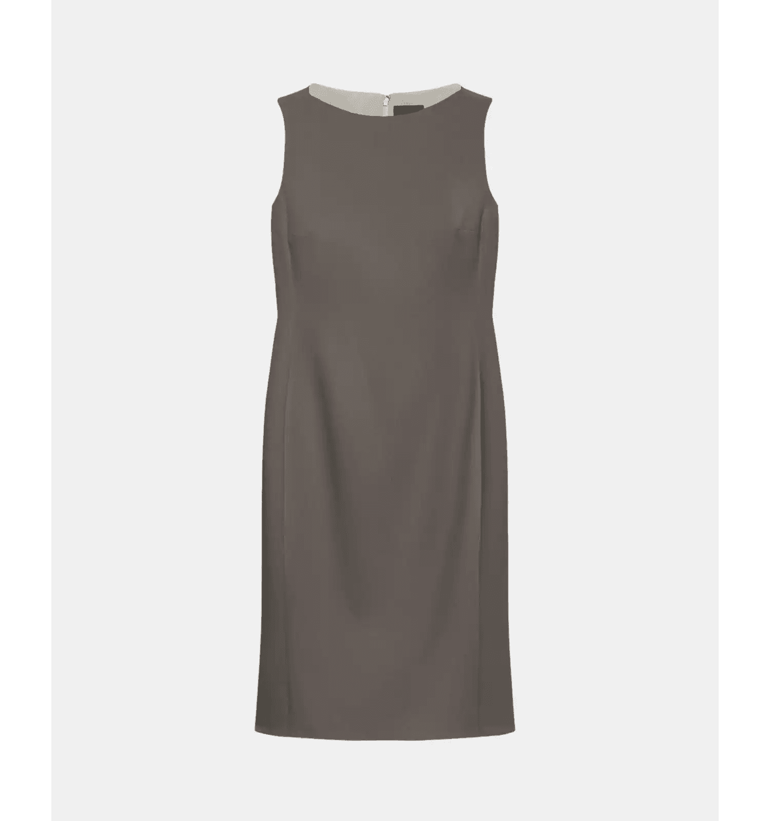 Elegant Sleeveless Boat-Neck Mermaid Dress - detail 13