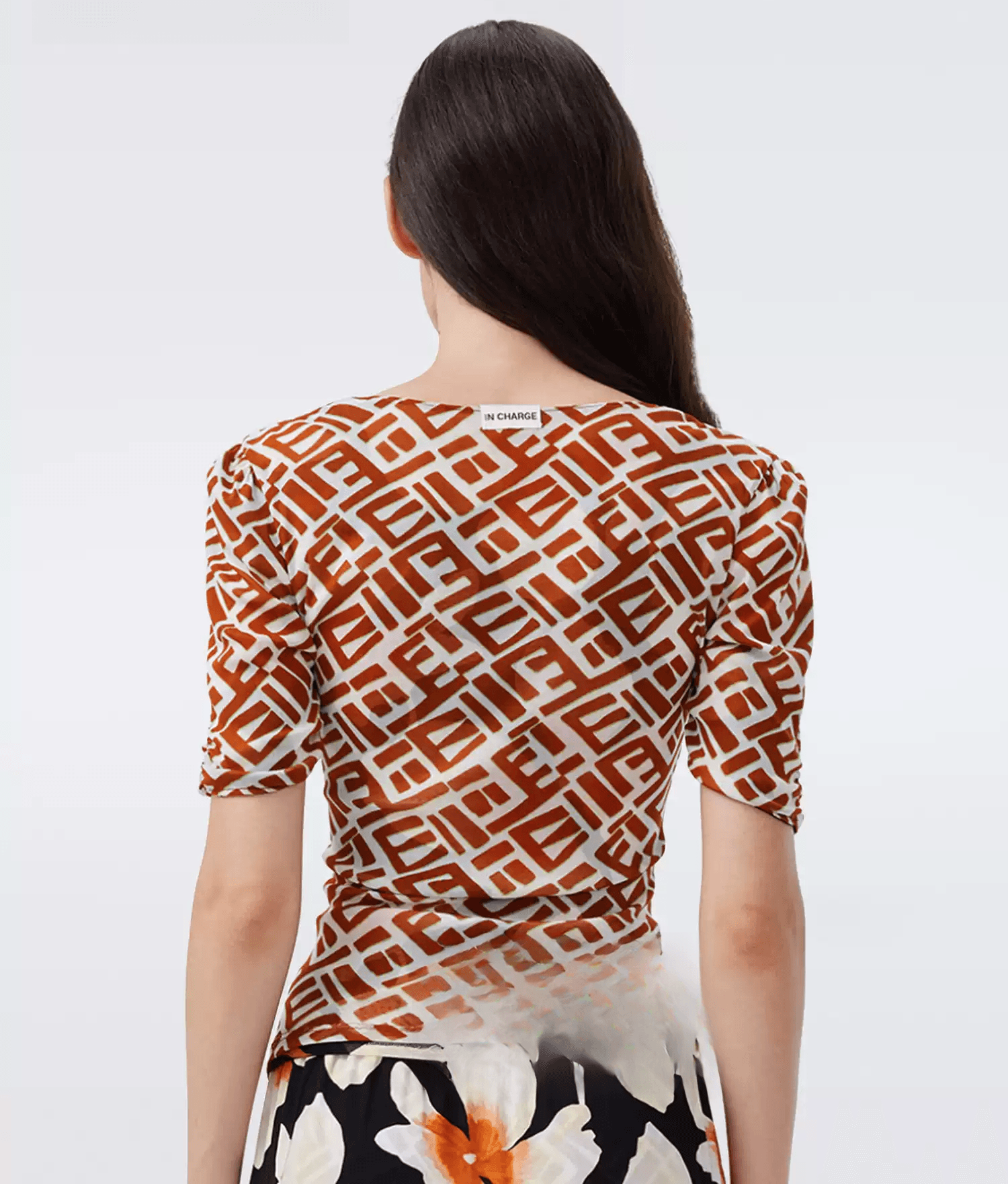 DVF Fall 2026 Reversible Printed Top & Skirt Set - alternate view