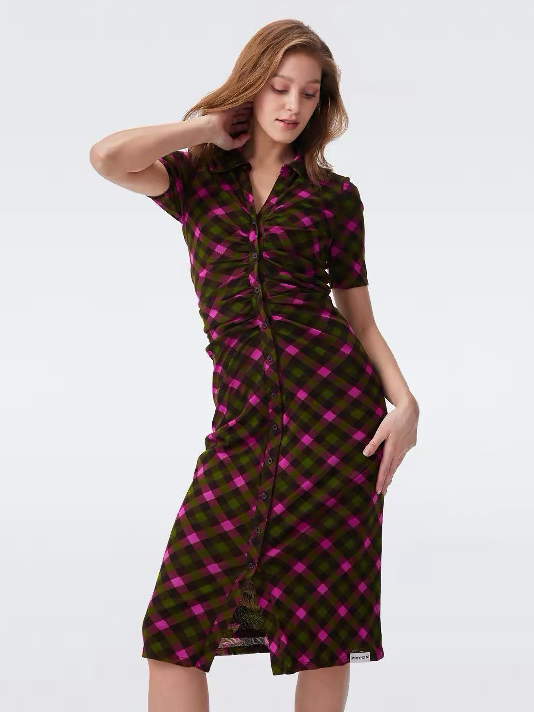 Elegant grace women dress stock photo 3
