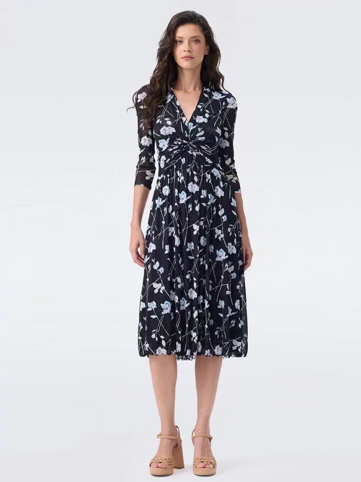 Elegant grace women dress stock photo 7