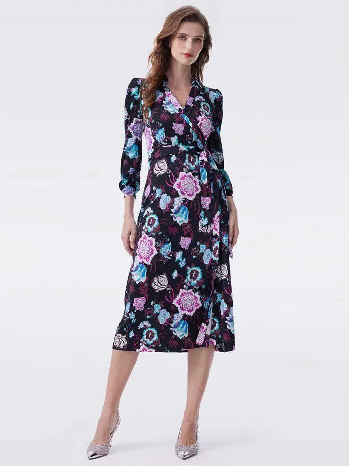 Elegant grace women dress stock photo 14
