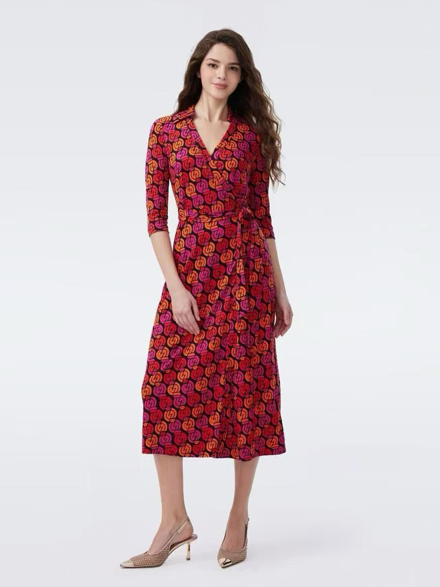 Elegant grace women dress stock photo 19