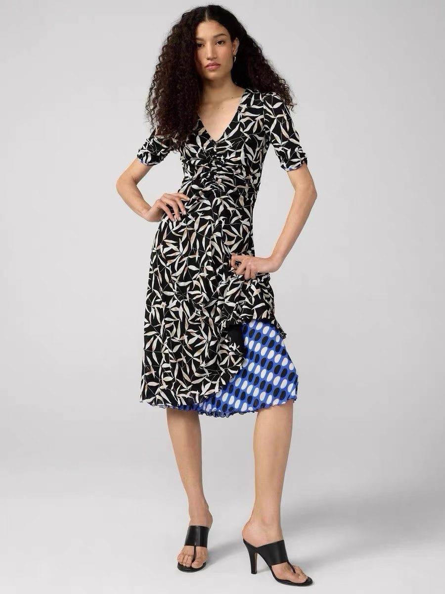 Elegant grace women dress stock photo 29