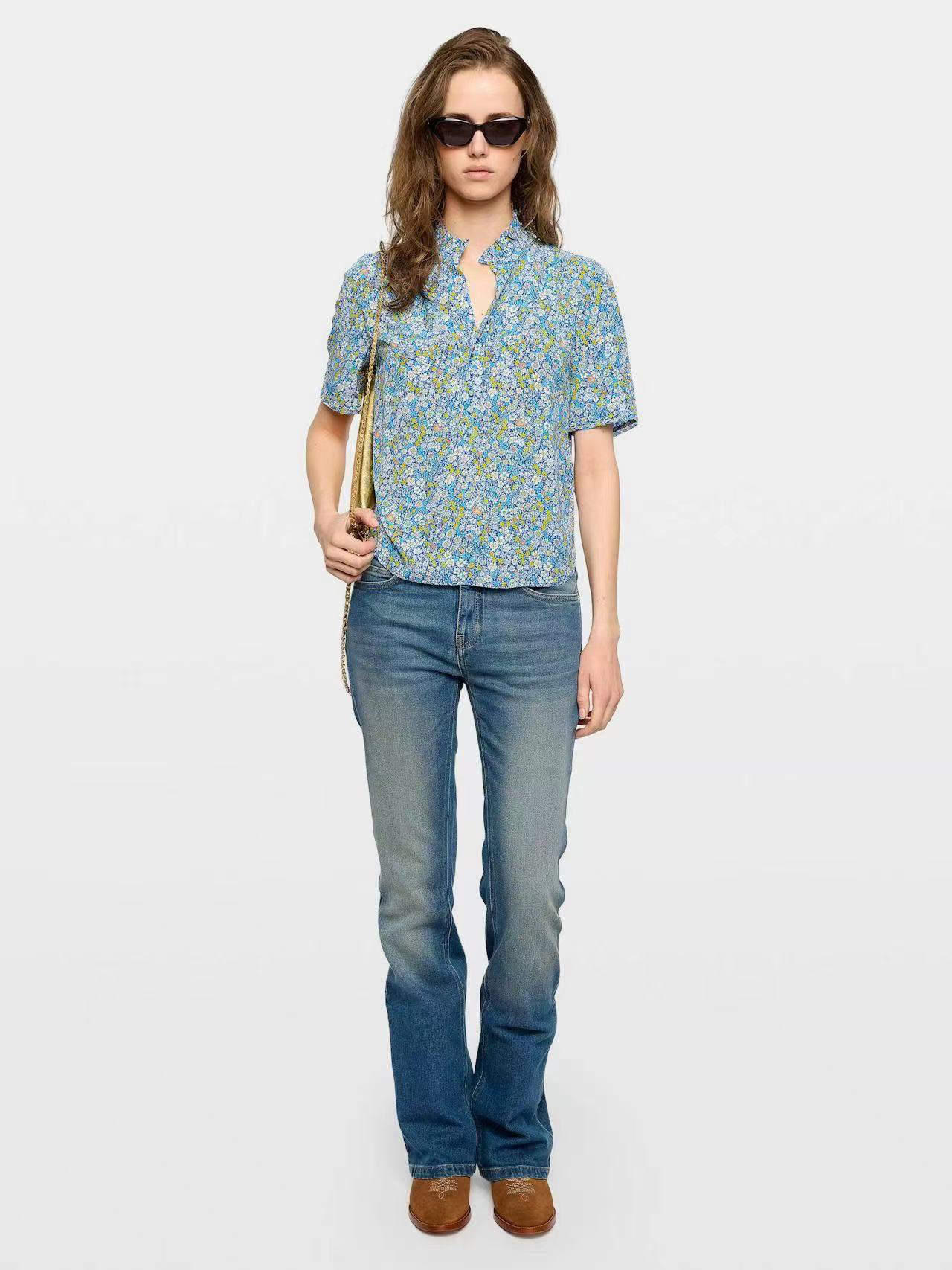 French-inspired unbranded women fashion stock photo 5