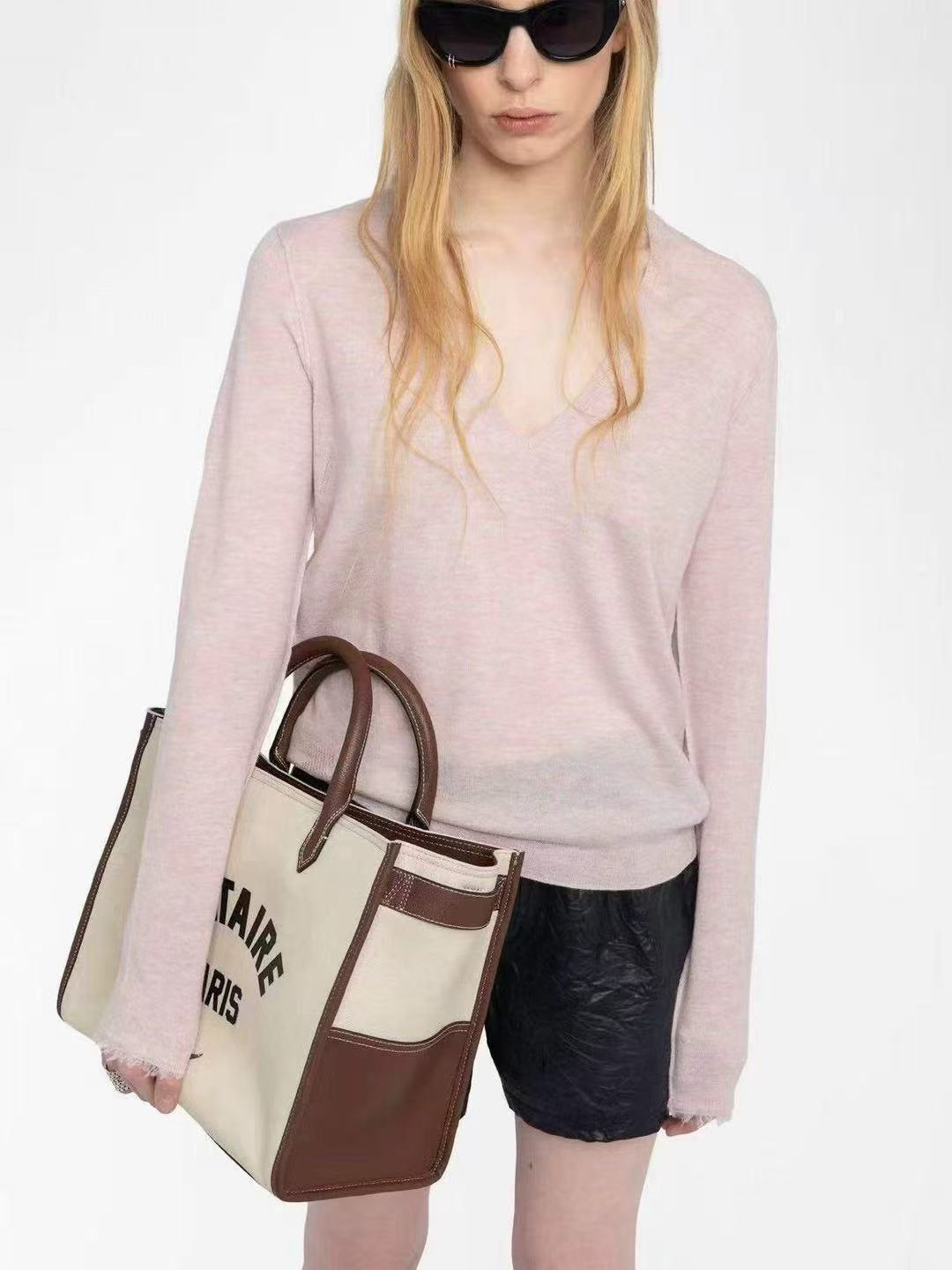 French-inspired unbranded women fashion stock photo 13